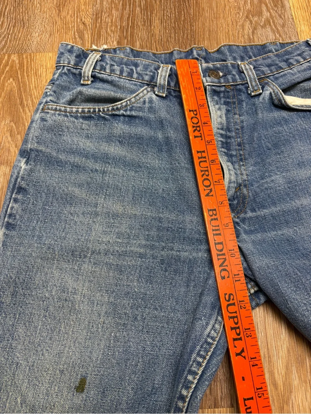 Levi's Straight-Leg Men's Jeans in Washed Blue